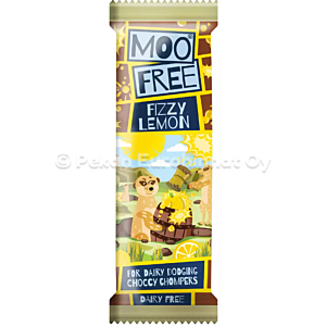 Moo Free Fizzy Lemon Bar 20x20g