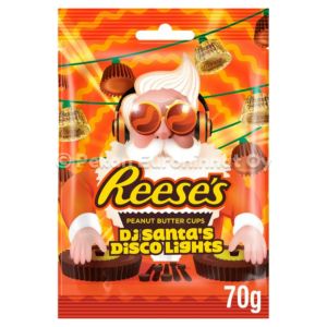 Reeses Peanut Butter Cups Dj Santas Disco Lights 20x70g