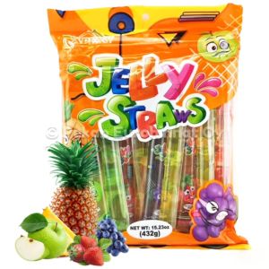 Jelly Straws Assorted Flavors 20x432g
