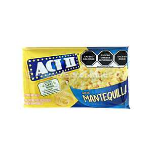 Act II Extra Butter Popcorn (Mexico) 14x80g