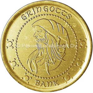 Harry Potter Gringotts Galeon Chocolate Coin 24x23g