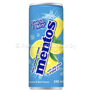 Mentos Lemon&Mint Non-Sparkling 24x240ml+Pantit