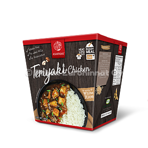 Asiatique Teriyaki Chicken With White Rice 6x280g