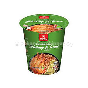 VIFON Cup Inst Noodle Shrimp & Lime 24x60g
